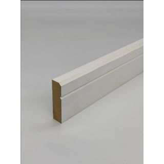 Chamfer & Single Groove MDF  68 x 18mm x  5.4mtr Primed
