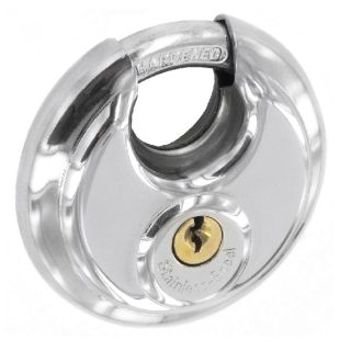 70mm Discus Padlock Stainless Steel