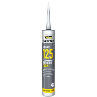 Everbuild 125 One Hour Caulk C3 White