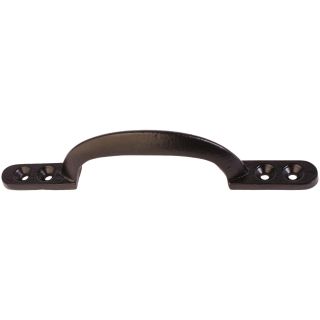 150mm 6 No 1928 Tubular Ste Pull Handle Black