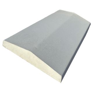 White Apex Coping 11 x 24 DOUBLE SIZE