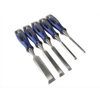 Irwin Marples M750 Splitproof Soft Touch Chisel Set of 5
