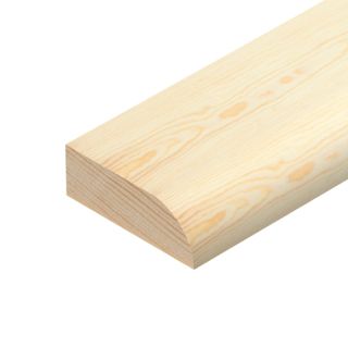 EX 19 x 50mm Pencil Round Softwood Arch