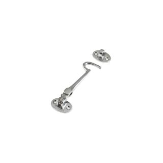 ZAB61CP - 4 Brass Cabin Hook - Chrome Plated