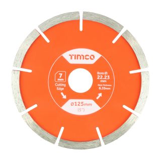 125mm X 6.35mm Mortar Raking   Blade