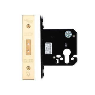 Zoo Euro Profile Sashlock 3 PVD Brass