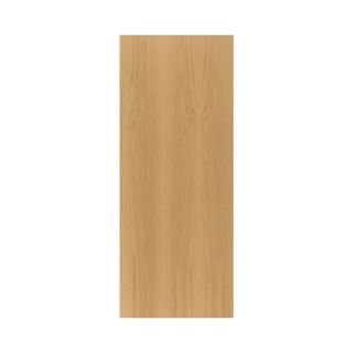DEANTA Flush Prefinished Oak Door (Prefinished Oak) 78'' x 30''